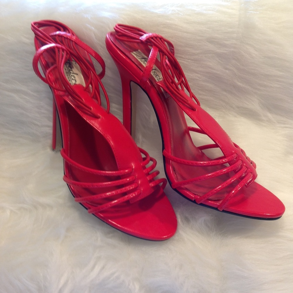 Sexy Red Fredrick of Hollywood Heels
